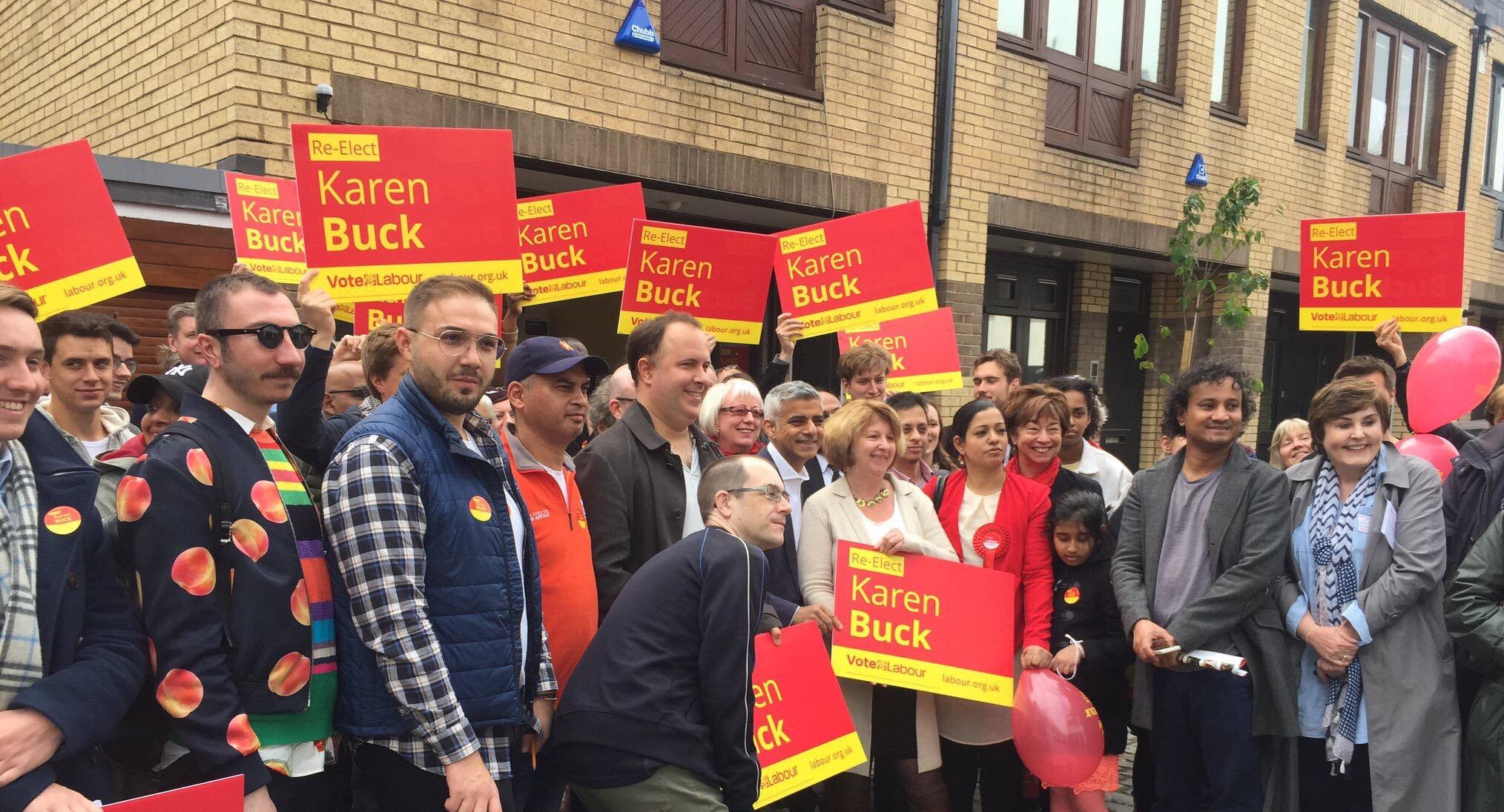 Members with Karen Buck MP