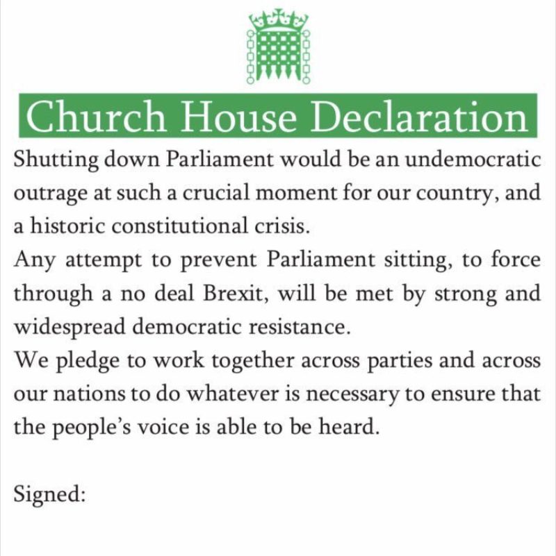 Church House Declaration